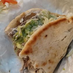 Flavors Famous Street Food - Gyro (half!) portion is huge