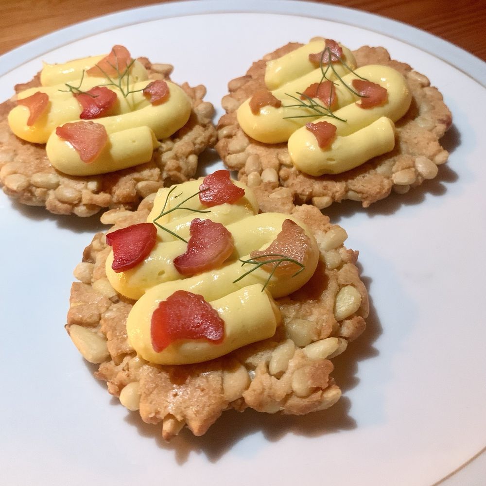 Baby Bistro - pine nut, rhubarb cookies... delicious & not too sweet - Salad Near Me - Los Angeles, California Baby Bistro - pine nut, rhubarb cookies... delicious & not too sweet - Salad Near Me - Los Angeles, California