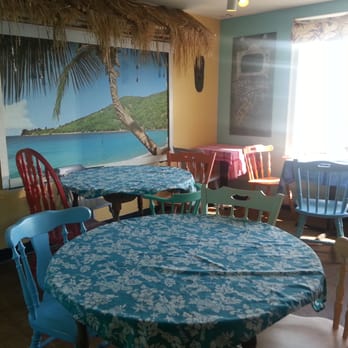 Hula Moon Cafe - The back dining room. - Sandwiches Near Me - Rockport, Massachusetts