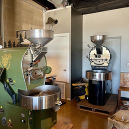 Coffee roasters. You know it's fresh!
