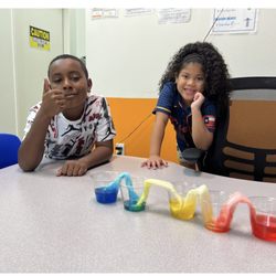 Best Brains Learning Center - Friendswood - Science experiment to explain diffusion.