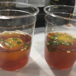 JEI Sushi - Quail egg shooters