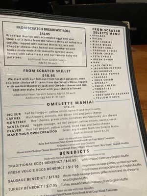 Menu photo 2 From Scratch Restaurant Carmel, CA Menu photo 2 From Scratch Restaurant Carmel, CA