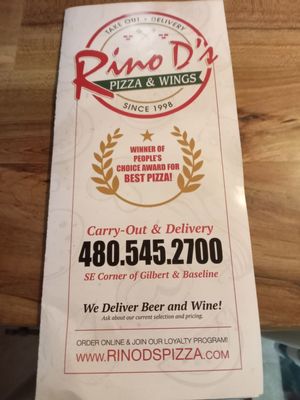 Rino D's Pizza & Wings by null