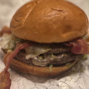 Kitchen - Avocado Pepperjack Burger WITHOUT  the avocado - New American Near Me - Las Vegas, Nevada