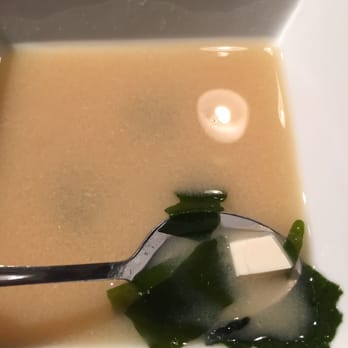 Sunflower Cafe - Miso Soup - meh, bore - Sushi Bars Near Me - Valrico, Florida