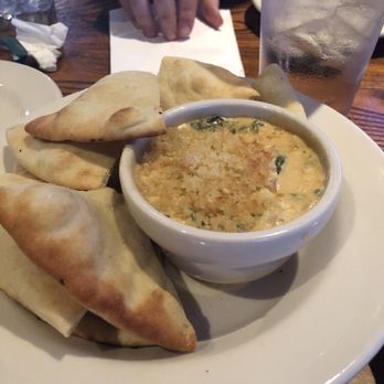 Hickory Tavern - Spinach & Artichoke dip - American Near Me - Pinehurst, North Carolina Hickory Tavern - Spinach & Artichoke dip - American Near Me - Pinehurst, North Carolina