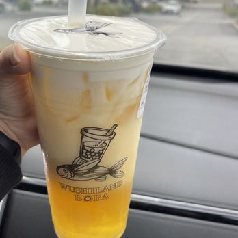 Wushiland Boba - Four Seasons Tea Macchiato - Coffee & Tea Near Me - Arcadia, California Wushiland Boba - Four Seasons Tea Macchiato - Coffee & Tea Near Me - Arcadia, California