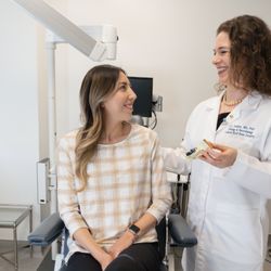 Courtney Voelker - Dr. Voelker and patient