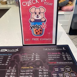 Yelp check in