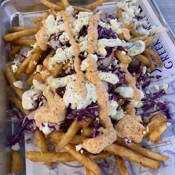 Santorini's - Feta fries - Greek Near Me - Sandy, Utah