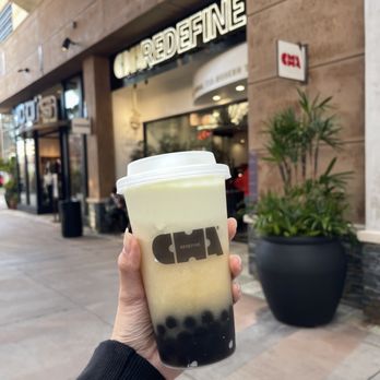 Cha Redefine - jasmine green tea with avocado cream - Coffee & Tea Near Me - Arcadia, California