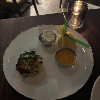 Old Brea Chop House - Jumbo lump crab cake - IG @bougiefoodieboi - Steakhouses Near Me - Brea, California