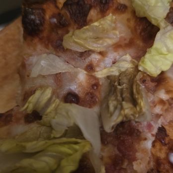 Lorenzo’s Pizza - You can clearly see the brown rotten lettuce on the pizza - Pizza Near Me - Keego Harbor, Michigan Lorenzo’s Pizza - You can clearly see the brown rotten lettuce on the pizza - Pizza Near Me - Keego Harbor, Michigan