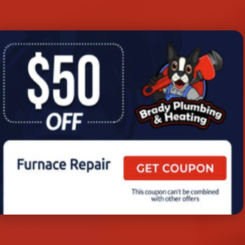 Brady Plumbing & HVAC - Furnace Repair in Concord, Manchester, Nashua, New London, Sunapee, and Auburn. $50 Off Furnace Repair - Plumbing Near Me