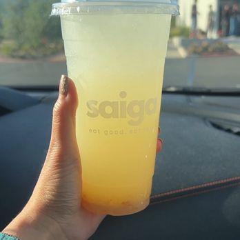 Saiga Vietnamese Eatery - Lychee lemonade - Vietnamese Near Me - Irvine, California