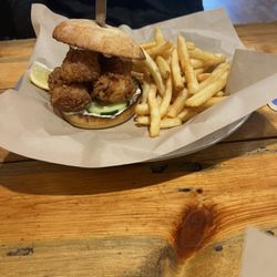 Range Rider - Fried cod sandwich
