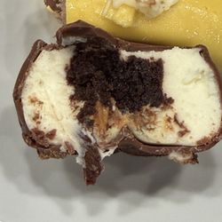 Banana and coffee bean.