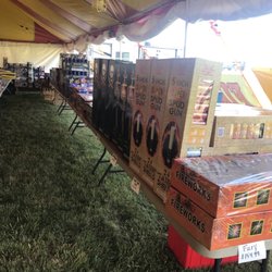 Bloomingdale Fireworks Tent - Super spud guns