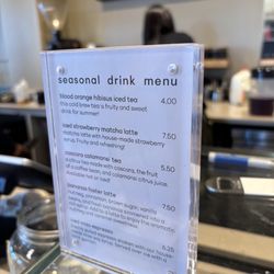 Grace Street Coffee - Seasonal Menu