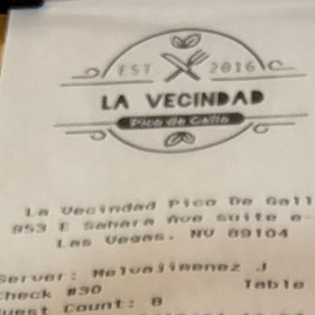 LA VECINDAD - Horrible waitress!!!!! - Tacos Near Me - Las Vegas, Nevada LA VECINDAD - Horrible waitress!!!!! - Tacos Near Me - Las Vegas, Nevada