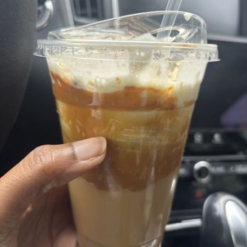 HustleBlendz - Didn't even take a sip as you can see from my straw. - Cafes Near Me - Fort Worth, Texas
