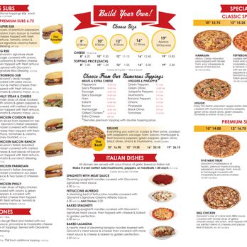 Giovanni's Pizza - Pizza Near Me - St. Paul, Virginia