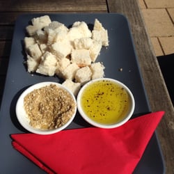 Rustic Blue Gallery - Dukkah and olive oil with bread