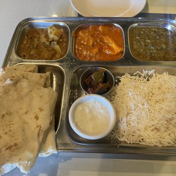Himalayan House - My plate w/all the fixings - Indian Near Me - Los Angeles, California Himalayan House - My plate w/all the fixings - Indian Near Me - Los Angeles, California