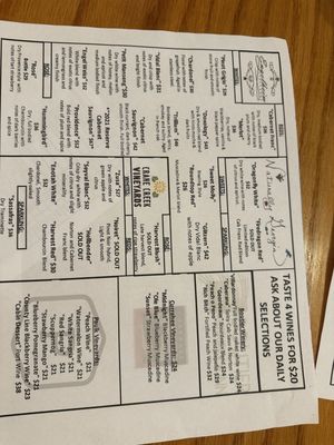 Menu photo 1 Naturally Georgia Dahlonega, GA Menu photo 1 Naturally Georgia Dahlonega, GA