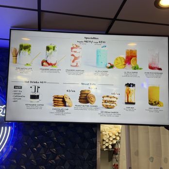 La Jolla Boba - Drink menu 3/2026 - Burgers Near Me - San Diego, California La Jolla Boba - Drink menu 3/2026 - Burgers Near Me - San Diego, California