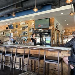 Oceans & Earth Restaurant - The bar area
