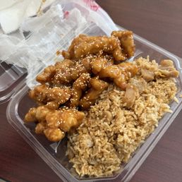 Sesame Chicken & Fried Rice