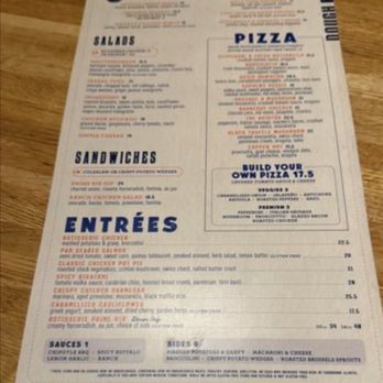 Doughbird - Menu - Pizza Near Me - Phoenix, Arizona