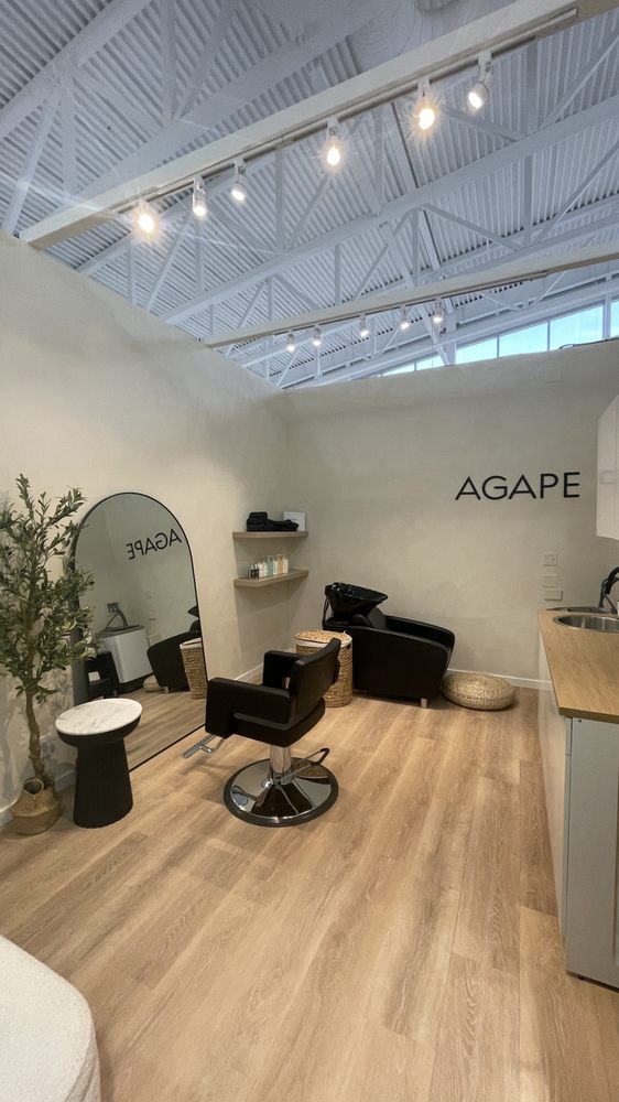 Agape Hair Logo