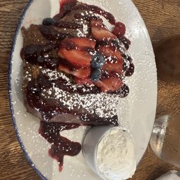 Buckwheat crepes with fresh berries Buckwheat crepes with fresh berries