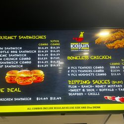 Kajun  Chicken & Seafood