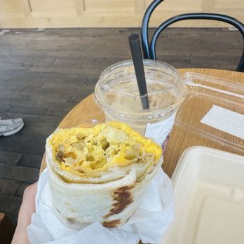 Alfred Coffee - Egg cheese burrito - Coffee & Tea Near Me - Beverly Hills, California