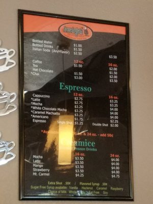 Menu photo 2 Javalujah Coffee House Sierra Vista, AZ