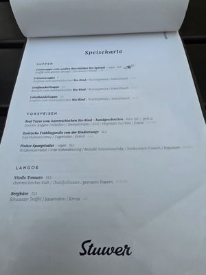 Menu photo 5 STUWER - Neues Wiener Beisl Vienna, 9