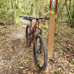 Black Creek Park and Trail - Trail guide post