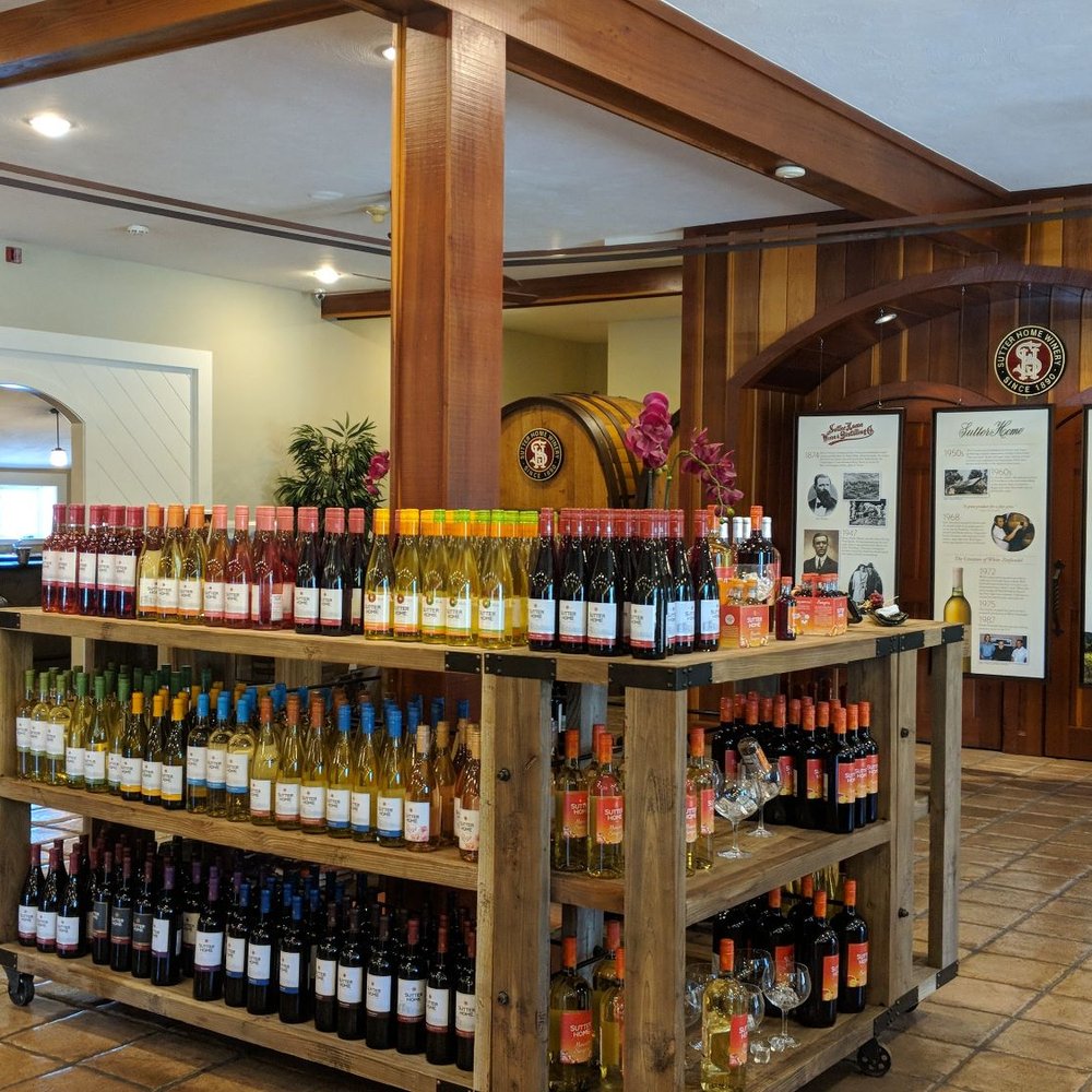 Sutter Home Winery - Store inside the tasting room - Wineries Near Me - Saint Helena, California Sutter Home Winery - Store inside the tasting room - Wineries Near Me - Saint Helena, California