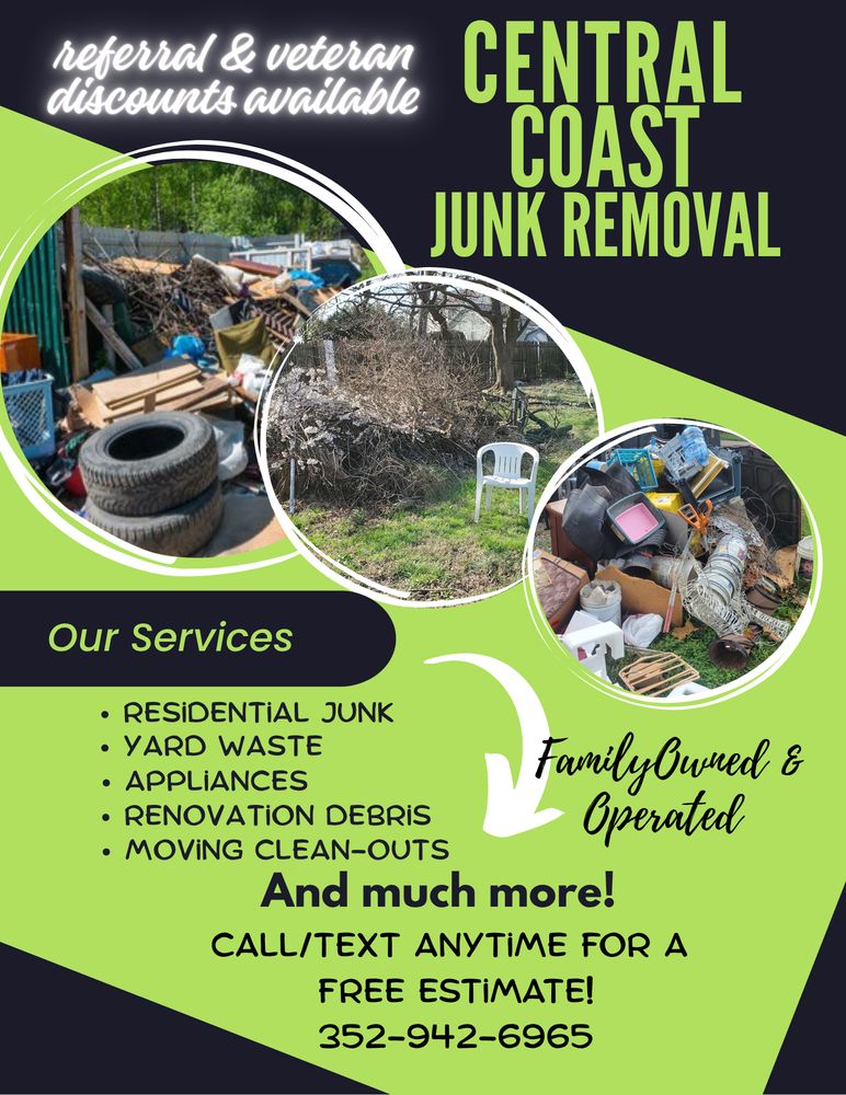 CENTRAL COAST JUNK REMOVAL - Updated June 2026 - Request a Quote - 11 ...
