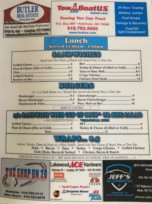 Menu photo 2 Rise N Dine Cafe Vinita, OK Menu photo 2 Rise N Dine Cafe Vinita, OK