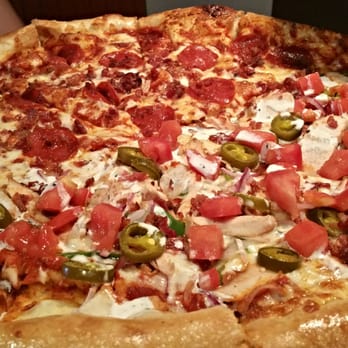 Dewey's Pizza - Harrison Greene - 1/2 pepperoni, 1/2 Dr Dre - Pizza Near Me - Cincinnati, Ohio