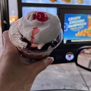 Sonic Drive-In - Hot Fudge Sundae - Fast Food Near Me - Hayward, California