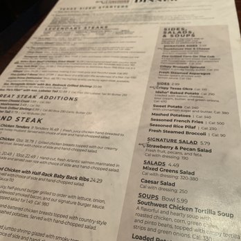 LongHorn Steakhouse - Looking at the menu - Steakhouses Near Me - New Braunfels, Texas LongHorn Steakhouse - Looking at the menu - Steakhouses Near Me - New Braunfels, Texas