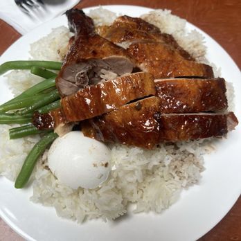 Sun Wah Bar-B-Que - Roast duck on rice ($13) - Barbeque Near Me - Chicago, Illinois Sun Wah Bar-B-Que - Roast duck on rice ($13) - Barbeque Near Me - Chicago, Illinois