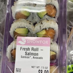Snowfox Sushi - Fresh Salmon Roll