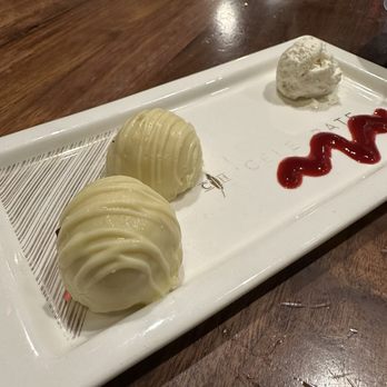 Cooper’s Hawk Winery & Restaurant - White Chocolate Truffle - American Near Me - Tampa, Florida